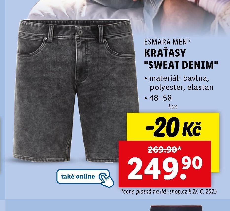 ESMARA MEN KRAŤASY 