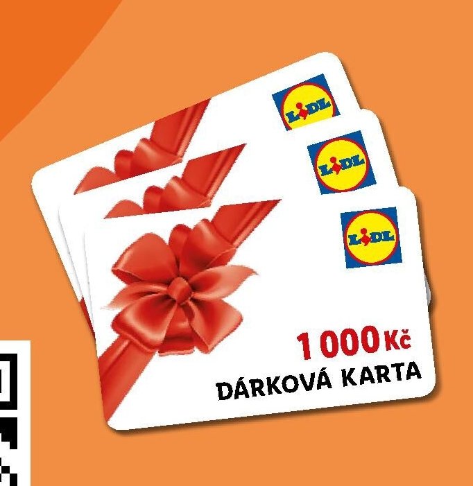 dárková karta Lidl