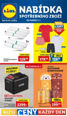 aktuální leták Lidl 7.7.2025-13.7.2025