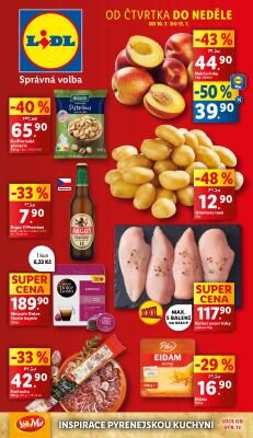 aktuální leták Lidl 10.7.2025-13.7.2025