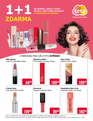 aktuální leták Teta drogerie 3.7.2025-29.7.2025