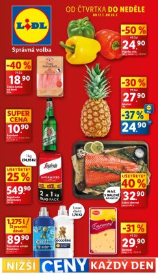 aktuální leták Lidl 17.7.2025-20.7.2025