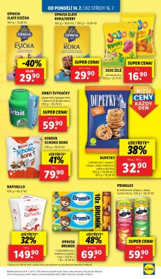 aktuální leták Lidl 14.7.2025-16.7.2025