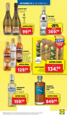 aktuální leták Lidl 14.7.2025-16.7.2025