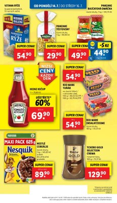 aktuální leták Lidl 14.7.2025-16.7.2025