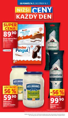 aktuální leták Lidl 14.7.2025-16.7.2025