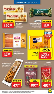 aktuální leták Lidl 14.7.2025-16.7.2025