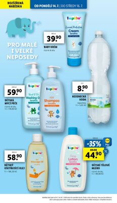 aktuální leták Lidl 14.7.2025-16.7.2025