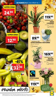 aktuální leták Lidl 14.7.2025-16.7.2025