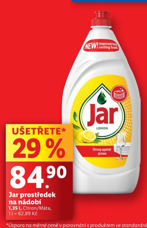 Jar prostředek na nádobí