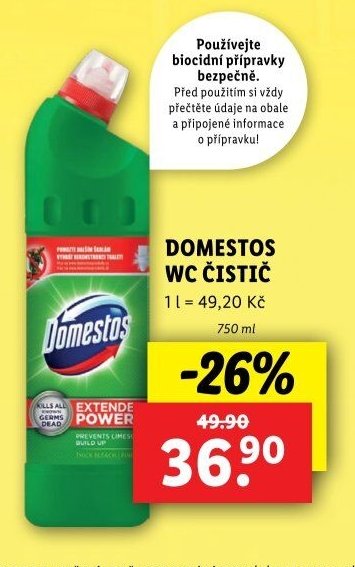 Domestos WC čistič