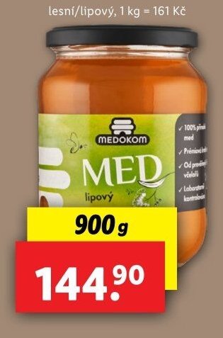 Medokom Med lipový