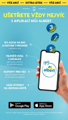 aktuální leták Albert 16.7.2025-22.7.2025