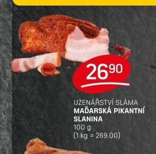 UZENÁŘSTVÍ SLÁMA MAĎARSKÁ PIKANTNÍ SLANINA