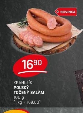 KRAHULÍK POLSKÝ TOČENÝ SALÁM