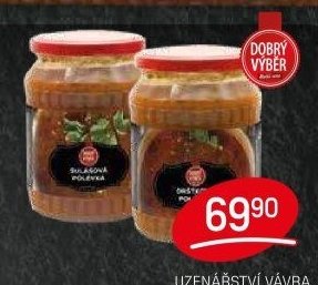 Uzenářství Vávra polévky ve skle