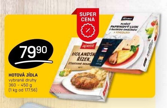 HOTOVÁ JÍDLA