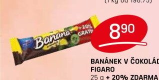BANÁNEK V ČOKOLÁDĚ FIGARO
