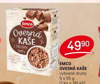 EMCO OVESNÁ KAŠE 5 x 55 g
