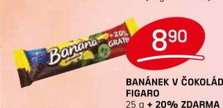 BANÁNEK V ČOKOLÁDĚ FIGARO