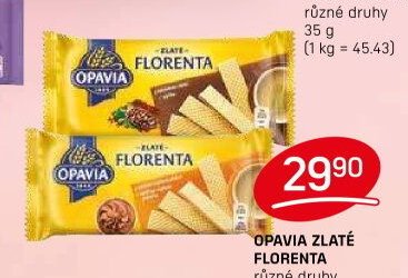 OPAVIA ZLATÉ FLORENTA 112 g