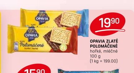 OPAVIA ZLATÉ POLOMÁČENÉ