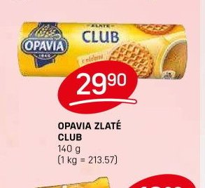 OPAVIA ZLATÉ CLUB 140 g