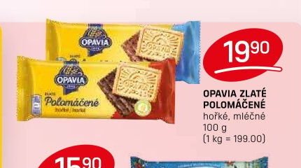 OPAVIA ZLATÉ POLOMÁČENÉ
