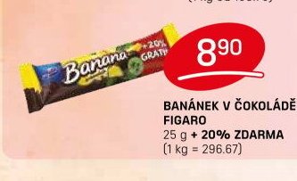 BANÁNEK V ČOKOLÁDĚ FIGARO