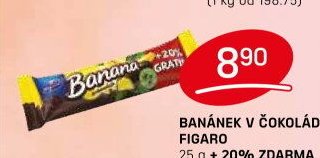 BANÁNEK V ČOKOLÁDĚ FIGARO
