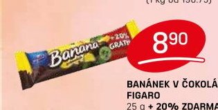 BANÁNEK V ČOKOLÁDĚ FIGARO