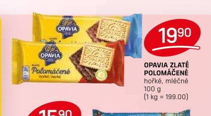 OPAVIA ZLATÉ POLOMÁČENÉ 100 g