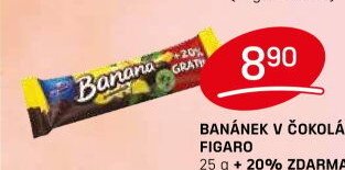 BANÁNEK V ČOKOLÁDĚ FIGARO