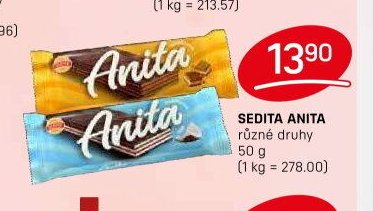 SEDITA ANITA různé druhy 50 g