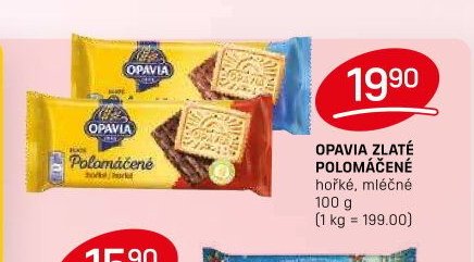 OPAVIA ZLATÉ POLOMÁČENÉ 100 g