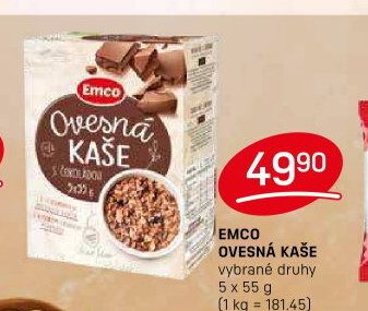 EMCO OVESNÁ KAŠE 5 x 55 g