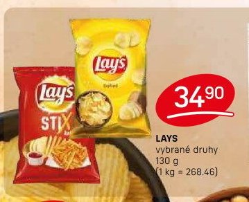 LAYS vybrané druhy 130 g