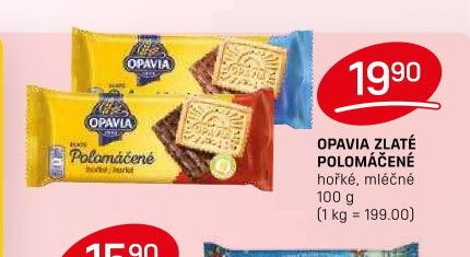 OPAVIA ZLATÉ POLOMÁČENÉ 100 g