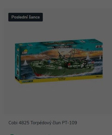 Cobi 4825 Torpédový člun PT-109