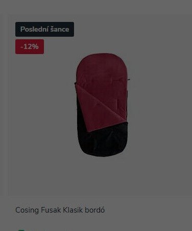 Cosing Fusak Klasik bordó