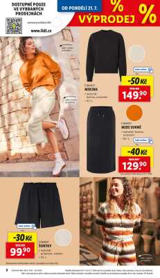 aktuální leták Lidl 21.7.2025-27.7.2025