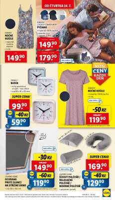 aktuální leták Lidl 21.7.2025-27.7.2025