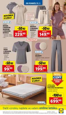 aktuální leták Lidl 21.7.2025-27.7.2025