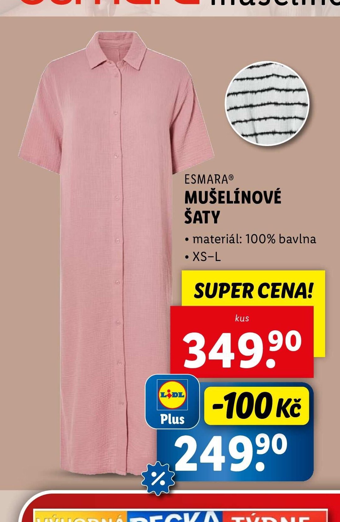 ESMARA® MUŠELÍNOVÉ ŠATY