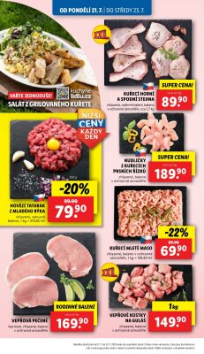 aktuální leták Lidl 21.7.2025-23.7.2025