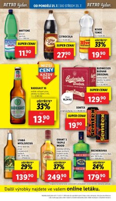 aktuální leták Lidl 21.7.2025-23.7.2025