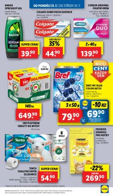 aktuální leták Lidl 21.7.2025-23.7.2025