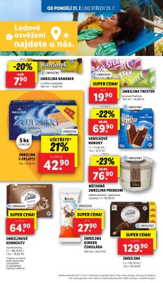 aktuální leták Lidl 21.7.2025-23.7.2025