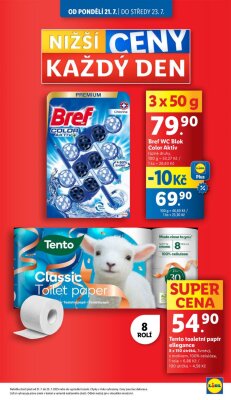 aktuální leták Lidl 21.7.2025-23.7.2025