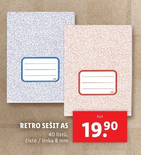 RETRO SEŠIT A5